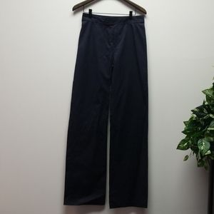 A.P.C. Navy Chino Pleated front Pants